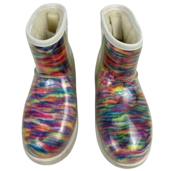 Ugg Women's Classic Clear Mini Pixelate Boot Size 5 - Picture 2 of 16